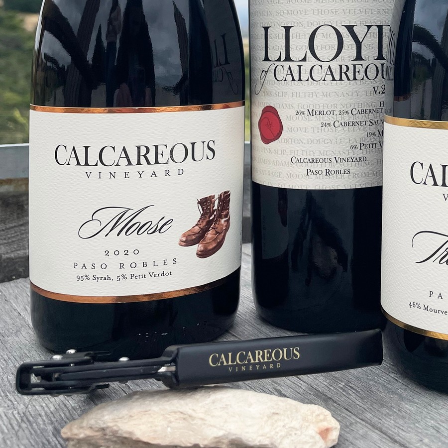 Black Calcareous Logo Corkscrew 1