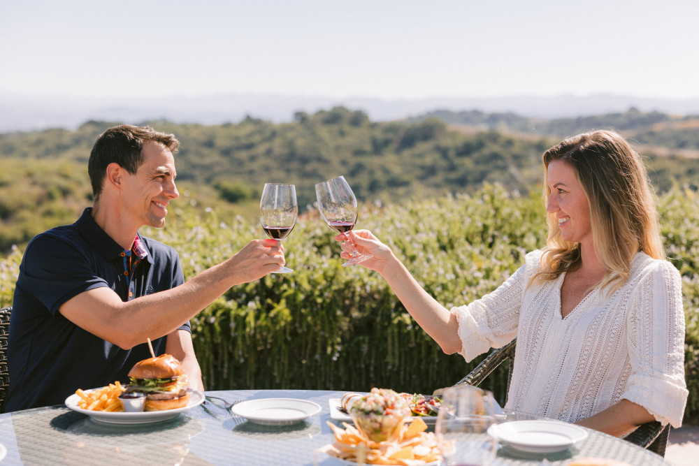 Wine Tasting on the Patio